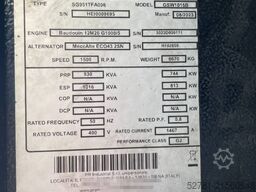 Pramac GSW1015B - 1016kVA Used Generator - DPX-12660