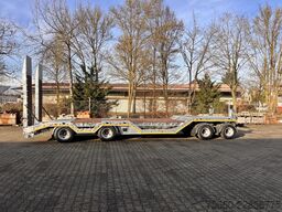 Möslein T 4 VB H1 R  neuer 4 Achs Tieflader + Radmulden