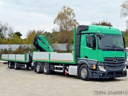 MERCEDES-BENZ ACTROS 2645* FASSI F345 RA 2.4/FUNK+Anhänger