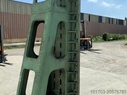 Paire d'équerres en fonte 3000 x 1000 x 1245 mm