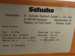Schuko Absackstandfilter