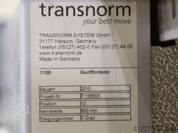 Transnorm 1100 6000 x 600 mm