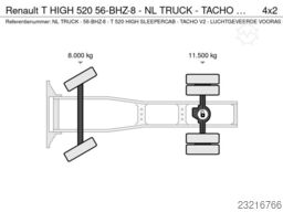 Renault T HIGH 520 56-BHZ-8 - NL TRUCK - TACHO V2 - 13 ...