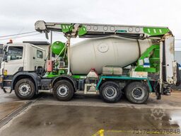 SCANIA P400 +STETTER 7m3+TAPIS THEAM TS 13