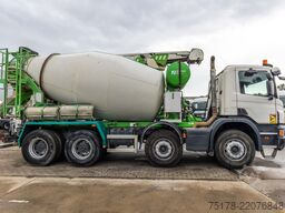 SCANIA P400 +STETTER 7m3+TAPIS THEAM TS 13