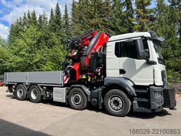 MAN TGS 35.520 8x4 Hydro, Kran Fassi F805 TECHNO