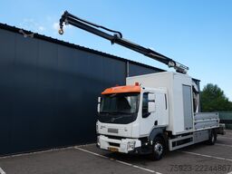Volvo FL 280 open box truck with HMF 1320 crane 362.3...