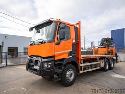 RENAULT C 430 DXI-6X4+ HIAB 18T/m / 3 EXT