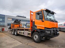 RENAULT C 430 DXI-6X4+ HIAB 18T/m / 3 EXT