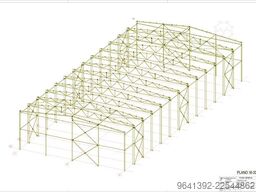 Ruiz Construcciones Metálicas ESTRUCTURA METALICA NAVE GALVANIZADA
