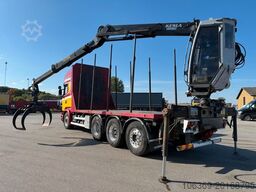 SCANIA R580 V8 8x4*4 Crane Kesla 21127 / Woodtransport