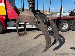 SCANIA R580 V8 8x4*4 Crane Kesla 21127 / Woodtransport