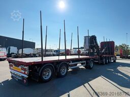 SCANIA R580 V8 8x4*4 Crane Kesla 21127 / Woodtransport