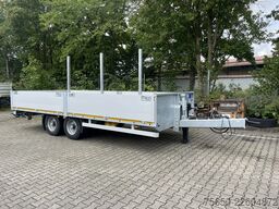 Möslein THT 11- G 6,2  Tandem Pritsche- Tieflader mit Rungentaschen