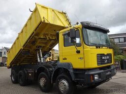 MAN 35.414 8X4 MEILLERKIPPER,MANUAL FEULPOMP,INTARDER