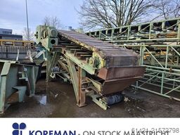 Svedala Steel Apron Conveyor with Hopper