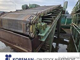 Svedala Steel Apron Conveyor with Hopper