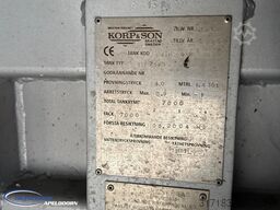 Scania P114 - 380 Korp&Son, RVS tank