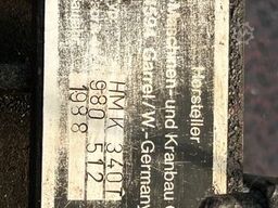 MERCEDES-BENZ 2632 HMK Dachdeckerkran 6x6