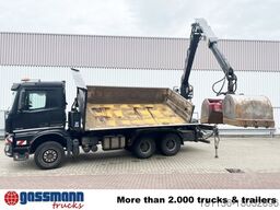 Mercedes-Benz Arocs 3345 K 6x4, Heckkran Hiab Jonsered 1300RS79,