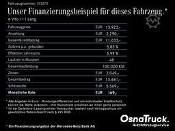MERCEDES-BENZ eVito 111 lang Navi, Klima, Kamera, Hecktüren