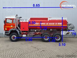 Renault G340 6x6- 8.500 ltr  - 700 ltr Foam - Brandweer...