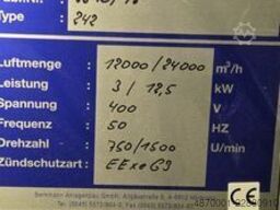 BERKMANN Industrie-Lackieranlage / Sprit 2870/98 (gemäss Typenschild)