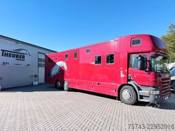 SCANIA P320 EHC Aufbau 6-7 Pferde Wohnung