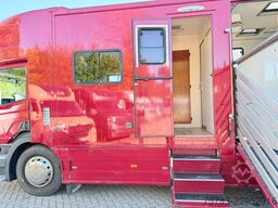 SCANIA P320 EHC Aufbau 6-7 Pferde Wohnung