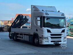 SCANIA P320 4x2 LL  Pritsche/HIAB XHiDOU 138 ES-3 LK