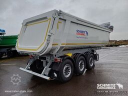 Schmitz Cargobull Semitrailer Tipper Steel half pipe body 29m³