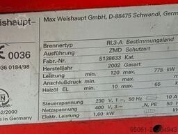 Weishaupt WM-L10 / 3-A // 900 kw Weishaupt WM-L10/900kw MULTIFLAM