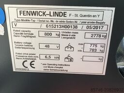 LINDE V ( 5213 ) Rail Guidance * NEW / Unused !!!