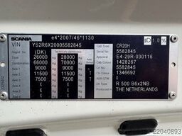 SCANIA R500 NGS CR20H 6x2 26 m3 Silo