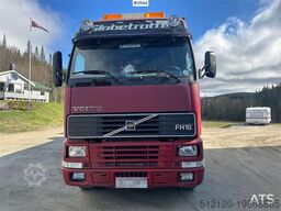 Volvo FH 16 6x4 timber truck w/ 1983 Briab grain trailer