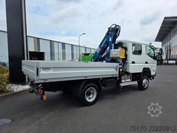 Fuso Mitsubishi Canter 6C18D DoKa 4x4 Kran Atlas 65.2