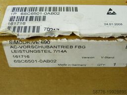 Siemens 6SC6501-0AB02 AC-Vorschubantrieb FBG Leistungsteil = !!