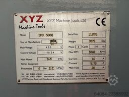 XYZ Machine Tools SMX 5000