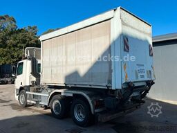 DAF CF 250 VDL-Abrollkipper mit Planenaufbau u. LBW