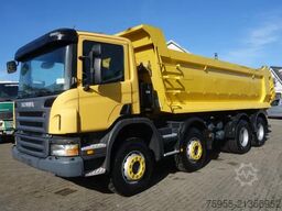 Scania P380 8X4 STEEL KIPPERBOX,MANUALGEARBO
