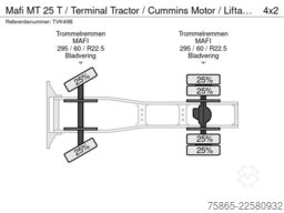 Mafi MT 25 T / Terminal Tractor / Cummins Motor / Li...