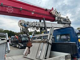 MERCEDES-BENZ 815 Dachdeckerkran Böcker 32 Meter + Seilwinde