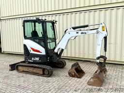 BOBCAT E26 / 2021 BJ / 2 x Löffel / 1.375 H