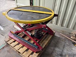 Spring Pallet Loader Turntable 2000kg Capacity