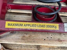 Spring Pallet Loader Turntable 2000kg Capacity