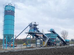 CONSTMACH Concrete Mixing Plant Mobile Concrete Mixing Plant 100 m3/h