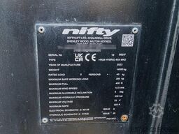 Niftylift HR28 Hybride 4x4 Mk2 Hybrid, 4x4 Drive, 28m Workin