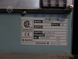  Yokagawa  DX220-3-2  DAQSTATION , Style S4 SN:12A344685
