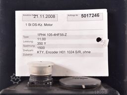 SIEMENS 1PH4105-4HF56-Z +K00+K18+K42