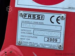 IVECO 75E16 Pritsche mit Kran Fassi